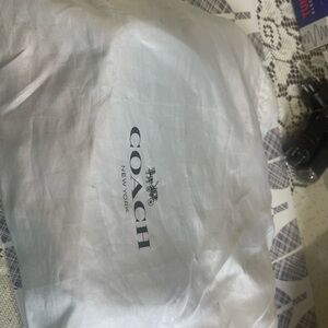 Coach White Storage Bag